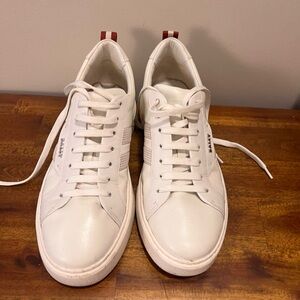 White Bally Sneakers